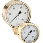 300 Series Brass Case Liquid Filled Pressure Gauges