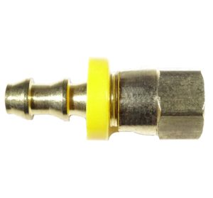 Brass Hose Stayput Barb X Swivel Flare Nut - 940FH