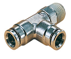 Norgren® 3/8-1/4 Male Swivel Tee Threaded Connector