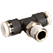 Tee Tube Fitting - PB-1/4-U10U