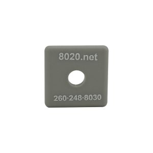 80/20 Gray End Cap - 2030GRA