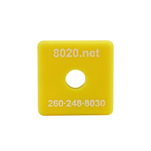80/20 Yellow End Cap - 2015YEL