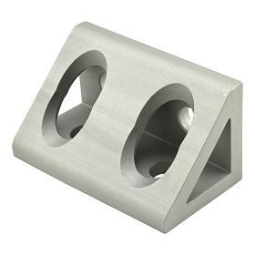4 Hole Gusset Corner Bracket - 25-4134
