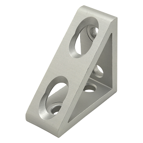 4 Hole Gusset Corner Bracket - 25-4136