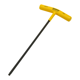 “T” Handle Ball End Hex Wrench - 3/16"