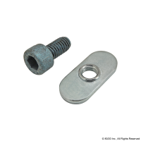 Bolt Assembly: Blue SHCS with Slide-In Economy T-Nut - 75-3412