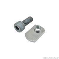 Bolt Assembly: Blue SHCS with Slide-In Economy T-Nut - 75-3430